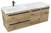 ATHD 120 cm SD Wandhängender Waschtisch links mit Produktbild-Vorschau 1