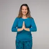 Yamadhi Casual ¾ Yoga Longsleeve, Modal, Petrol-blau (Lyons Produktbild-Vorschau 4
