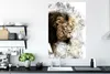 MuchoWow® Poster Löwe - Rauch - Abstrakt 80x120 cm - Produktbild-Vorschau 3