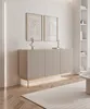 Selsey Linearis - Sideboard mit 3 Türen und LED, Produktbild-Vorschau 3