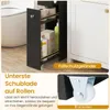 COSTWAY Skrinka do niky, kúpeľňová skrinka so zásuvkou a Náhľad obrázku produktu 6
