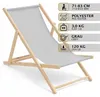 2er Set Liegestuhl Doppelpack Strandliege Liege Stuhl Produktbild-Vorschau 3