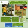TTL GARDEN Hasendraht 25mx1m schwarz – 25x45mm Masche PVC Produktbild-Vorschau 8