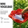 Bienen Tränke & Vogeltränke Garten, Metall Gartenstecker Produktbild-Vorschau 4