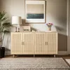 MODFU Buffet Bas 4 Portes, Bahut de Rangement pour Salon ou Voir les images du produit 6
