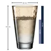 LEONARDO Optic, Aprikose, Glas, 6 Stück(e), Kegel, 300 ml, Produktbild-Vorschau 3