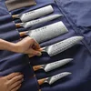 Hezhen - Messertasche Canvas Stoff - Blau Produktbild-Vorschau 2