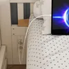 Łóżko piętrowe Merax 90/140 x 200 cm z miejscem do Podgląd zdjęcia produktu 11