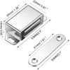 Magnetschn?pper, 4 Stš¹ck 10 kg Zugkraft, Tš¹rmagnet Stark Produktbild-Vorschau 2