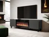 MIRJAN24 TV-Lowboard Vamos Grey 180 mit Kamin, TV-Schrank Produktbild-Vorschau 3