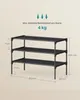SONGMICS Estantería para zapatos de 3 niveles, estructura Vista previa de la imagen del producto 5