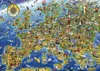 Educa Puzzle. Crazy European Map 500 Teile Produktbild-Vorschau 2