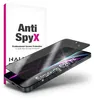 A screen protector is shown placed on top of a smartphone, with its packaging in the background. Anteprima dell’immagine prodotto