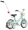 Mädchen fahrrad 12 Zoll Glocke Zusatzräder Schubstange Produktbild-Vorschau 3