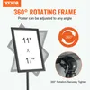 VEVOR Stojak informacyjny 420 x 297 mm Regulowany w pionie Podgląd zdjęcia produktu 2