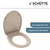 SCHÜTTE Toilettensitz mit Absenkautomatik BEIGE Duroplast Produktbild-Vorschau 22