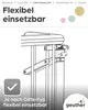 GEUTHER Zusatzklemmen 0036ZK+ | Anthrazit | Für Produktbild-Vorschau 4