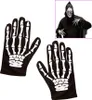 Kinder Komplett Set Sensenmann Kostüm + Skelett Handschuhe Produktbild-Vorschau 4