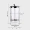 French Press, 1 litr, kávovar/čajovník ze skla, kávovar s Náhled obrázku produktu 3