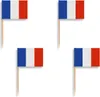50 Frankreich Flaggen Party Picker 8cm Produktbild-Vorschau 4