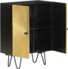 vidaXL Sideboard 55x30x75 cm Massivholz Mango Produktbild-Vorschau 1
