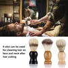 Herren Bart Rasierpinsel Friseursalon Herren Bartreinigung Produktbild-Vorschau 6