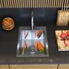 Granitan - Edelstahlspüle - Spülbecken 39,8x49,8 cm - Produktbild-Vorschau 5