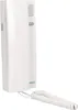 A white intercom unit with a coiled cord. Podgląd zdjęcia produktu