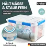 Kreher® Aufbewahrungsbox 75 L mit Deckel - wasserdicht & Produktbild-Vorschau 2