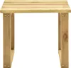 vidaXL Stolik na leżak 30x30x26 cm Impregnowane drewno Podgląd zdjęcia produktu 1