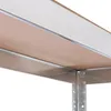 Regał bezśrubowy AREBOS, 160x80x40 cm, 320 kg nośności, Podgląd zdjęcia produktu 9