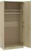 vidaXL Szafa dąb sonoma 90x52x200 cm materiał Podgląd zdjęcia produktu 12