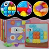 Mosaik Steckspiel Montessori 58 Teile für Kinder, Lernspiel Produktbild-Vorschau 6