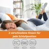 Kopfkissen 65 x 65 cm, 2er Set, weich, Cyclafill Füllung Produktbild-Vorschau 4