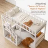 INONEFT Kinderbett Etagenbett 140x200cm mit Rausfallschutz Produktbild-Vorschau 7