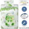 Baumwollbettwäsche 100x135 + 40x60 Dinosaurier Produktbild-Vorschau 4