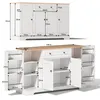 MODFU  Sideboard ,Kommode,Beistellschrank Küchenschrank mit Produktbild-Vorschau 7