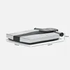 A digital body composition scale with dimensions indicated. Produktbild-Vorschau