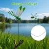 12 Stück Libellen Clips 3D, Garten Insektenabwehr Deko, Produktbild-Vorschau 4