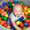 KiddyMoon 90x30cm/300 palline ∅ 7cm Piscina secca rotonda Anteprima dell’immagine prodotto 3