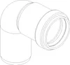 POLOPLAST POLO-KAL NG, Bogen, DN 32, 87°, 1 Stk. Produktbild-Vorschau 3