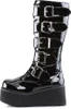 Buty damskie TRASHVILLE-518 marki DemoniaCult, czarny Podgląd zdjęcia produktu 3