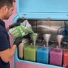 Grober Zuckerwattezucker Apfel Grün 1,5 kg Beutel für Produktbild-Vorschau 3