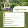 PATKAR Vogelhaus Futterhaus für Vögel mit Ständer aus Produktbild-Vorschau 8