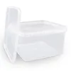 Dose 3 Liter – 19,5 × 19,5 × 11 cm – Transparent mit Produktbild-Vorschau 3