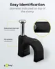 Goobay 64681 Collier de serrage 8 mm, noir, 8 mm - Fixation Voir les images du produit 5