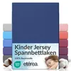 Jersey Spannbettlaken 80x160 - 80x180 cm, 100% Baumwolle Produktbild-Vorschau 1
