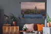 MuchoWow® Wandteppich Wandbehang Bunter Stadthorizont im Produktbild-Vorschau 5