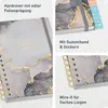 Häfft-Timer Fancy 2026/2027 / A5 / Grey Marble / Produktbild-Vorschau 2