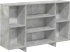 vidaXL Příborník betonový šedý 120x30x75 cm odvozený Náhled obrázku produktu 2
